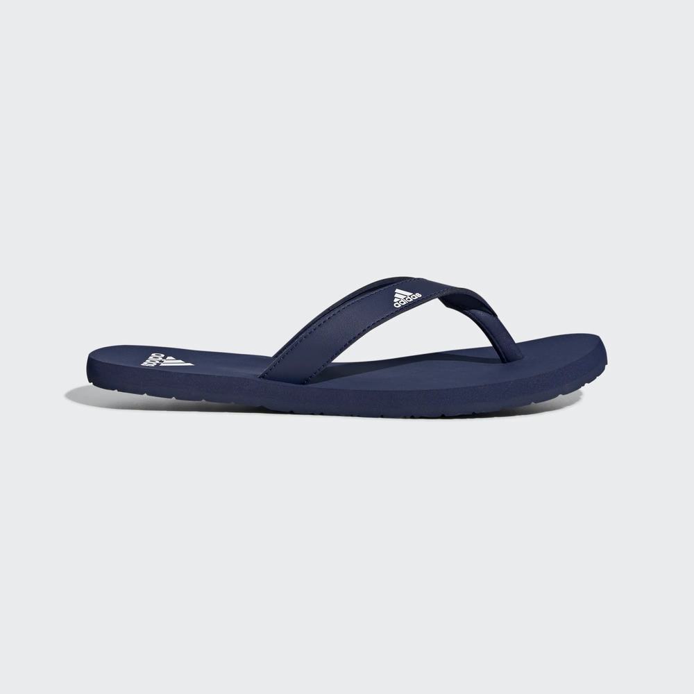 Adidas Eezay Chancletas Azules Para Mujer (MX-27154)